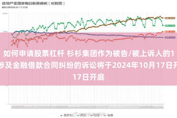 如何申请股票杠杆 杉杉集团作为被告/被上诉人的1起涉及金融借