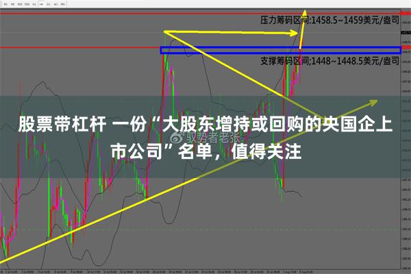 股票带杠杆 一份“大股东增持或回购的央国企上市公司”名单，值