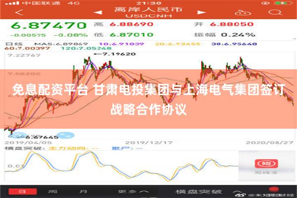 免息配资平台 甘肃电投集团与上海电气集团签订战略合作协议